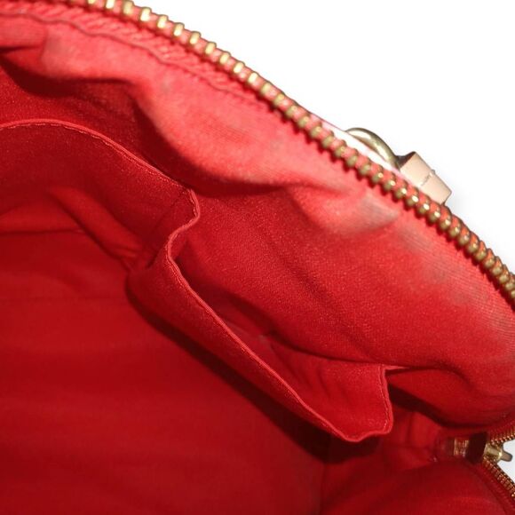 Coach Peyton Floral Cora Domed Satchel, Pink & Red #F31341 EUC. - Picture 11 of 12